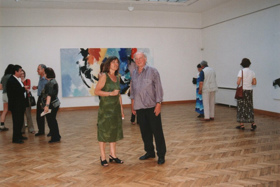 zleva Jana Vránová, Jean Miotte